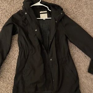 Black Rain Coat/ Stylish